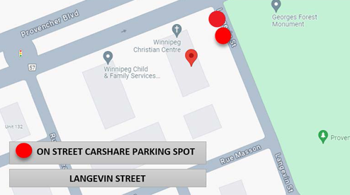 Rue Langevin et Boulevard Provencher