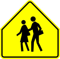 School zone sign