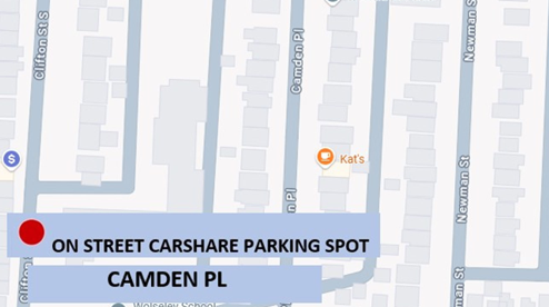 Place Camden et avenue Wolseley
